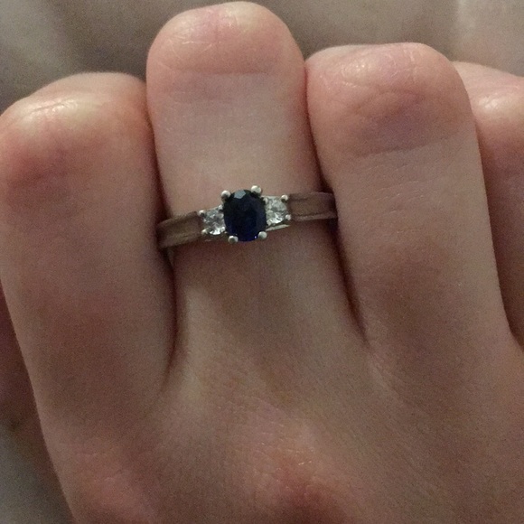 Kay Jewelers Jewelry Sapphire Ring Poshmark